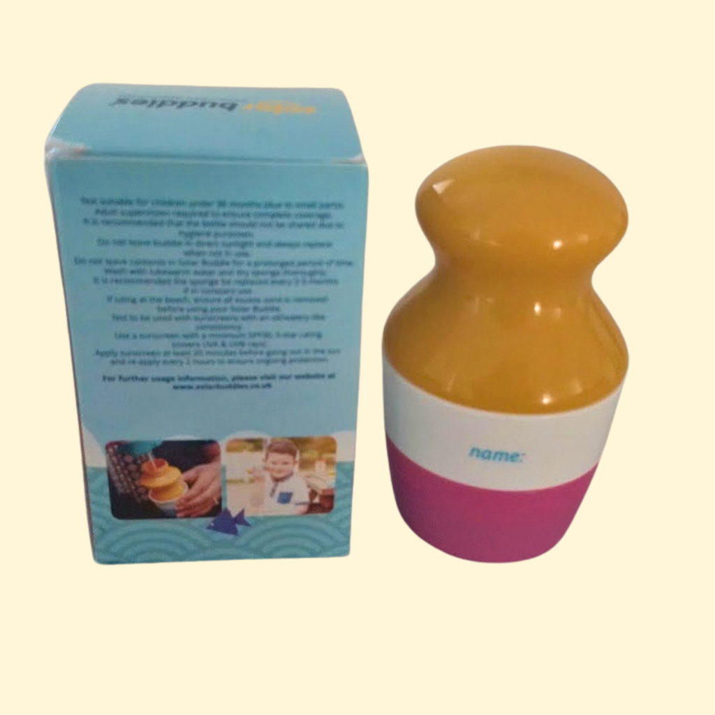 Solar Buddie Sunscreen Applicator - Pink